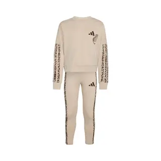 Adidas Sportswear Trainingspak Taupe / Zwart