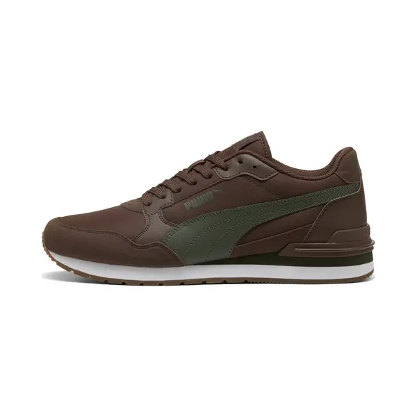 Puma St Runner V4 Nl Shoes Brown Olive Green - 40 thumbnail