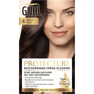 Guhl Natural Colors - No. 4 Middenbruin - Crème-kleuring - Haarverf
