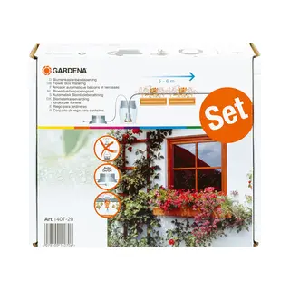 Gardena Vollautomatische Blumenkastenbewässerung