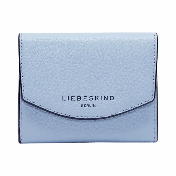 Liebeskind Berlin Leren Portemonnee Alessa 3 Pebble Louisa Wallet Breath Lichtblauw thumbnail