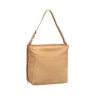 Liebeskind Berlin - Chudy Hobo M Hydro Suede Light Tan Suede - Hobo Bag ,