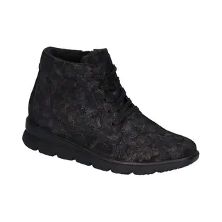 Wäldlaufer Waldlaufer 902801-H-Bruni - VeterlaarzenHoge SneakersDames VeterschoenenHalf-hoge Schoenen - Kleur, Zwart - Maat, 38
