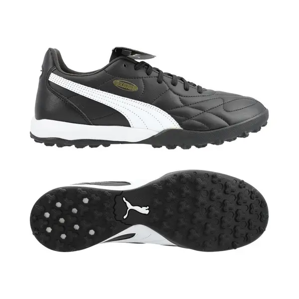 Puma Unisex King Top Turf Football Boots, Puma Black-Puma White-Puma Gold, 6.5 Uk thumbnail