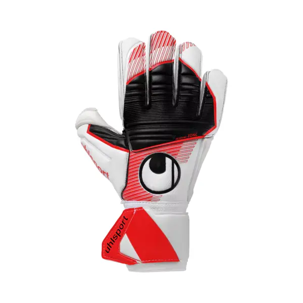 Uhlsport Absolutgrip, Kinder Und Erwachsene Torwarthandschuhe, Blanc/Rouge/Noir, 9 - thumbnail