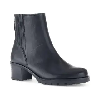 Gabor Enkellaarzen Voor Dames, Enkellaarsjes Voor Dames, Gemiddelde Extra Breedte (G), Zwart 27