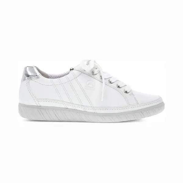 Gabor 66.458.50 - Sneakers Voor Dames, Wit Zilver 50, 38 Eu thumbnail