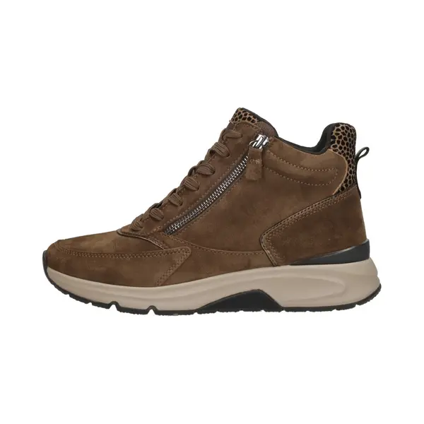 Gabor Rollingsoft Veterboots Cognac Suede - Maat 41 thumbnail