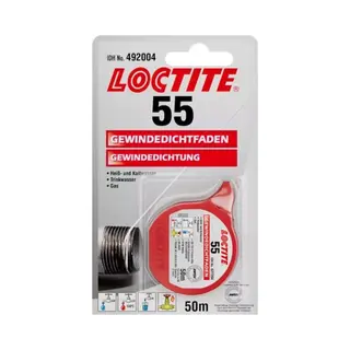 Loctite - 55, Gewindedichtfaden 50 M - Für Heizung, Trinkwasser Und Gas -492004