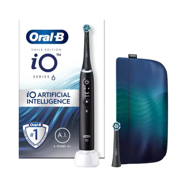 Oral B Oral-B IO6 Smile Elektrische Tandenborstel - Zwart thumbnail