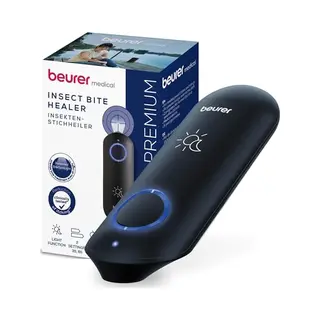 Beurer Br 90 Insectenbeetheler - Inc. Led Licht - Makes Your Bite Go Away - After Bite Op Basis Van Warmte - Als Deet Niet Werkt - Voor Gezin,