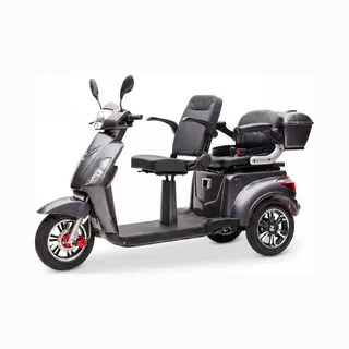 Econelo E-Seniorenmobil Billy 2.0, Blei-Akku, 3-Rad, 1000 Watt, Grau