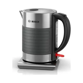 Bosch TWK7S05 waterkoker 1,7 l 2200 W Zwart, Grijs