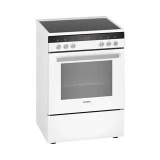 Siemens iQ300 HK9R3A220 Küchenherd Freistehender Herd Elektro Keramik Weiß