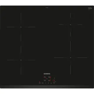 Siemens iQ100 EH631BEB6E Kochfeld Schwarz Einbau 60 cm Zonen-Induktionskochfeld 4 Zone(n)