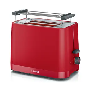 Bosch TAT3M124 broodrooster 2 snede(n) 950 W Rood