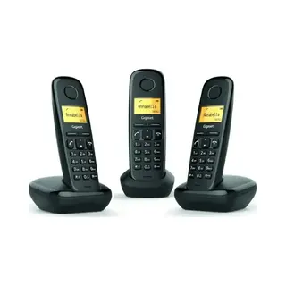 Gigaset A170 - Trio Dect Telefoon - Zwart