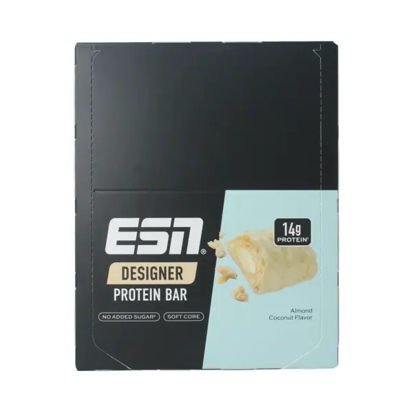Esn Designer Bar Box, Almond Coconut, 12 X 45 G thumbnail