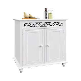 Casaria® Ladekast Jersey Wit Hout 76x65x35cm