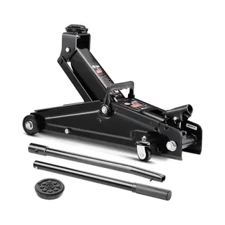 Deuba Hydraulische Krik - 3 Ton Belastbaar - Incl. Draagbeugel Zwart