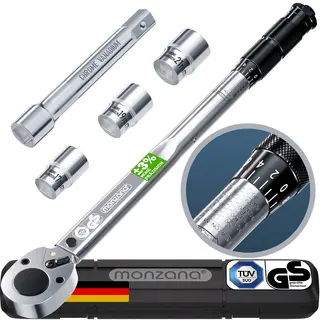 Deuba® Momentsleutel Set 6-delig Chroom Vanadium Staal