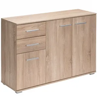Casaria® Dressoir Alba Eiche 107x75x35cm