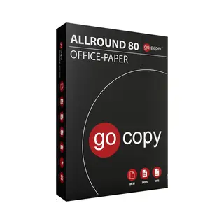 Go Paper Go Copy Kopierpapier Allround80 701-34510 A4 75g Weiß 500 Bla