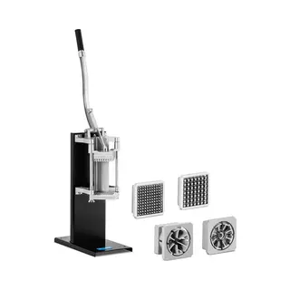 Royal Catering Multifunktionsschneider Gemüseschneider Pommesschneider Obstschneider 5 Messer