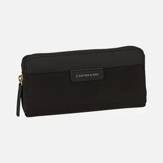 Kapten & Son - Bergen Pro Large All Black - Portemonnaie , 0.6 L