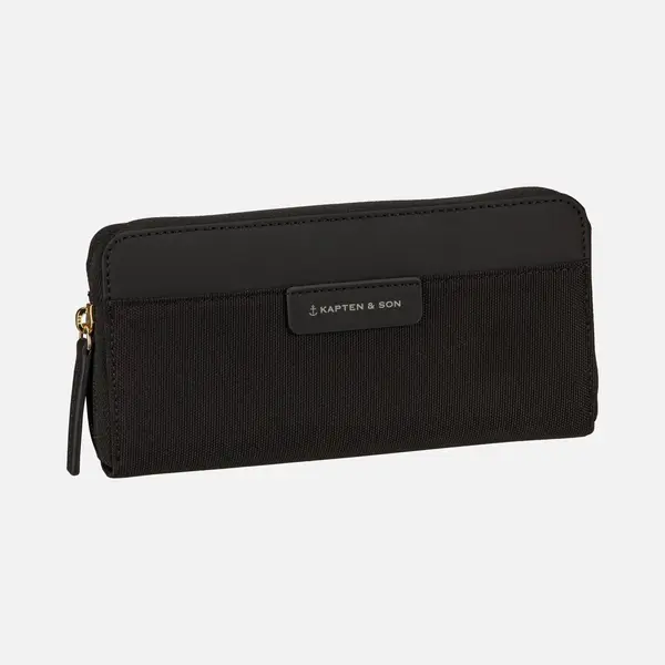 Kapten & Son - Bergen Pro Large All Black - Portemonnaie , 0.6 L thumbnail