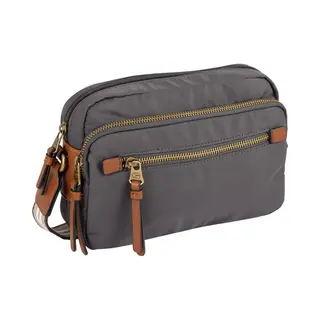 Camel Active Schoudertas Bruin / Donkergrijs