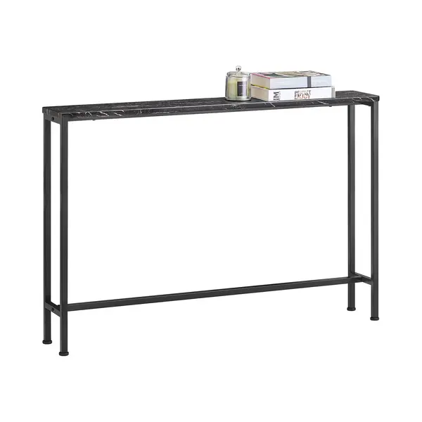 Sobuy - Console Table Hall Table Side Table Living Room Sofa Table, fsb19-xl-sch thumbnail
