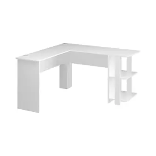 Vicco Hoekbureau "Nikita", Wit, 140 X 140 Cm
