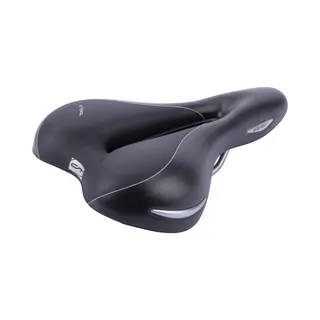 Contec Elliptic + Fietszadel Heren - Zwart - Met +Gel Vulling - 100% Waterdicht