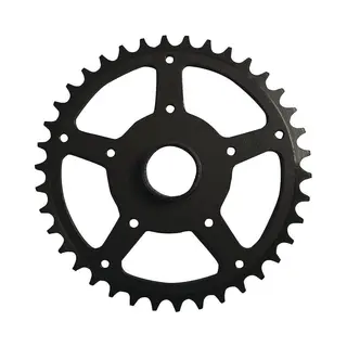 Esjot Kettingblad Shimano Steps 1/2 X 3/32 44T Staal Zwart