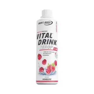 Best Body Nutrition Vital Drink Zerop (500ml) Raspberry - Intra- & Post-Workout - Intra-Workout