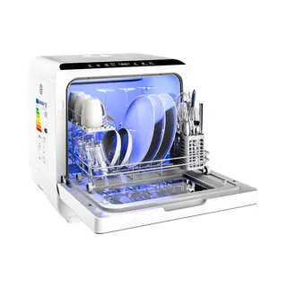Monzana Vaatwasser - Mini 46x45x44cm App Bediening 4, 5l - Wit