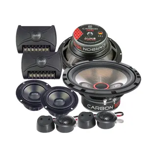Audio System Carbon 165/3 16.5cm / Composet 3-weg Speakers / Auto Speakers / Luidsprekers 6.5''