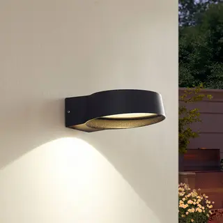 Lindby Led Outdoor Wall Light 'jesiba' Made Of Aluminium