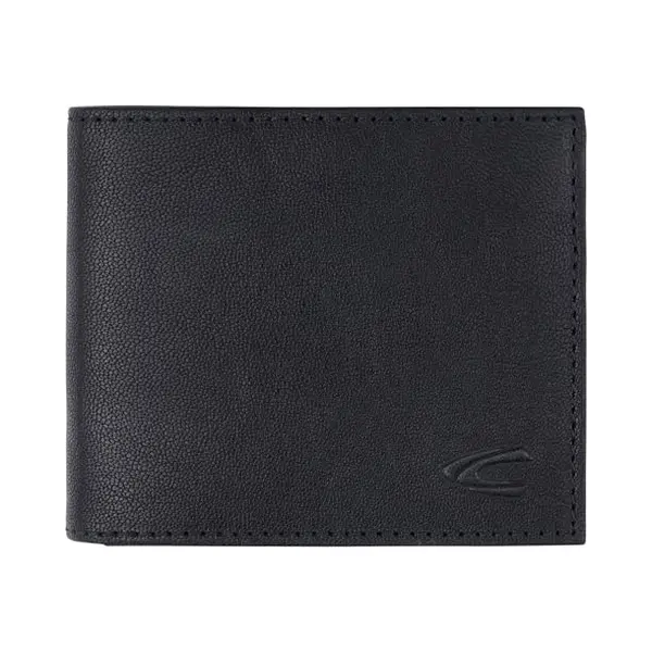 Camel Active Leder Geldbörse Discover Jeans Wallet Black Schwarz thumbnail