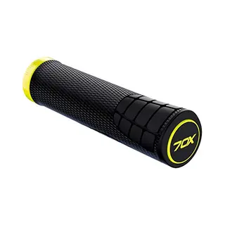 SQlab Unisex Grips 7ox Black Bicycle Grips, Black/Yellow, Yellow Flow Yellow - M