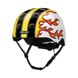 Melon Fahrradhelm »Fired Up« Für Damen, Herren Und Kinder | Leichter & Sicherer Urbaner Cityhelm Mit Magnetverschluss, Individuell Anpassbar In