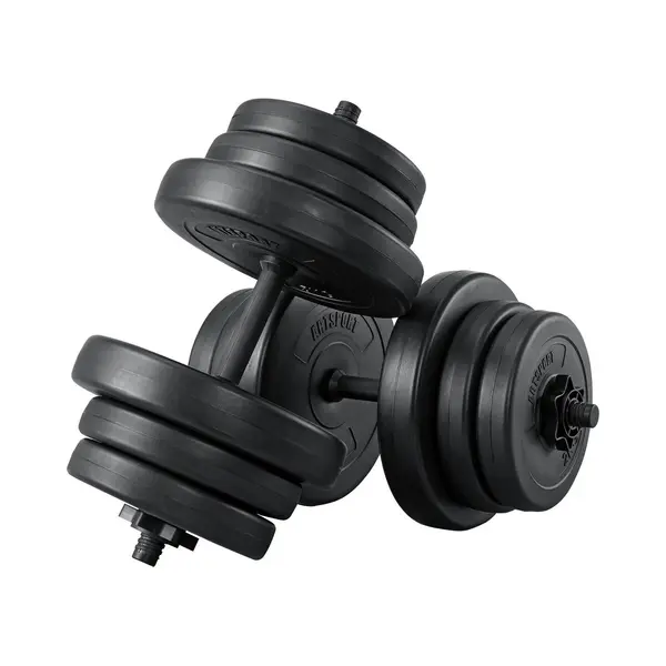 Juskys Halterset / Dumbells 40 Kg Halterset - Dumbells Set - Verstelbare Dumbells - Halterstang Met Gewichten thumbnail