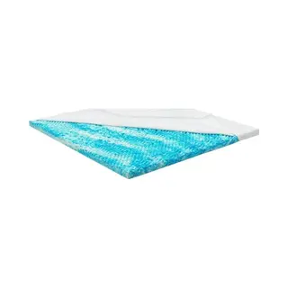 Juskys Topper / Matrastopper / Topmatras - 140 X 200 Cm - H2 / H3 - Traagschuim