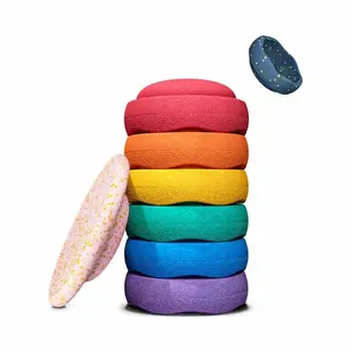 Stapelstein® | Spring Special | Rainbow Set | Classic 6+1