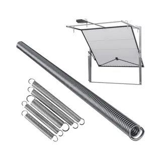 Qls Universal Garagentorfeder Zugfeder Schwingtor Spannfeder Verzinkt Verschiedene Größen (3/20/710 Mm #E08522)