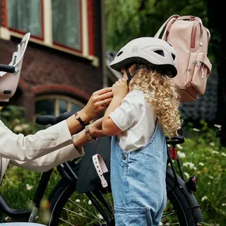 Urban Iki Fietshelm - Xs - Verstelbaar Lichtgewicht - Sakura Pink