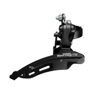 Voorderailleur Shimano Tourney Tz Fd-TZ500 - 6/7 Speed - Down Swing - Top Pull - Hoge Klem ø28, 6 Mm - 42T