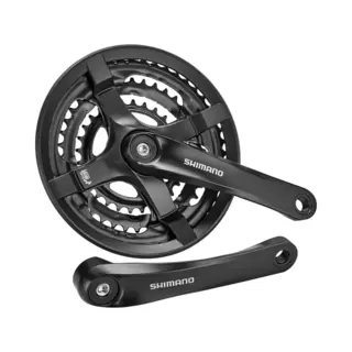Shimano Uniseks Fc-ty501 Quadrato 6/7/8 Ingressi Guarnitura, Zwart, 170 Mm Eu