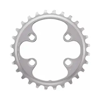 Shimano Deore Xt - Kettingblad - 28 Tanden, Zilver